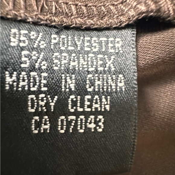 Adrianna Papell Brown Vneck Embroidered Sleeveless Maxi Dress w/ Tie 14 - Picture 9 of 10